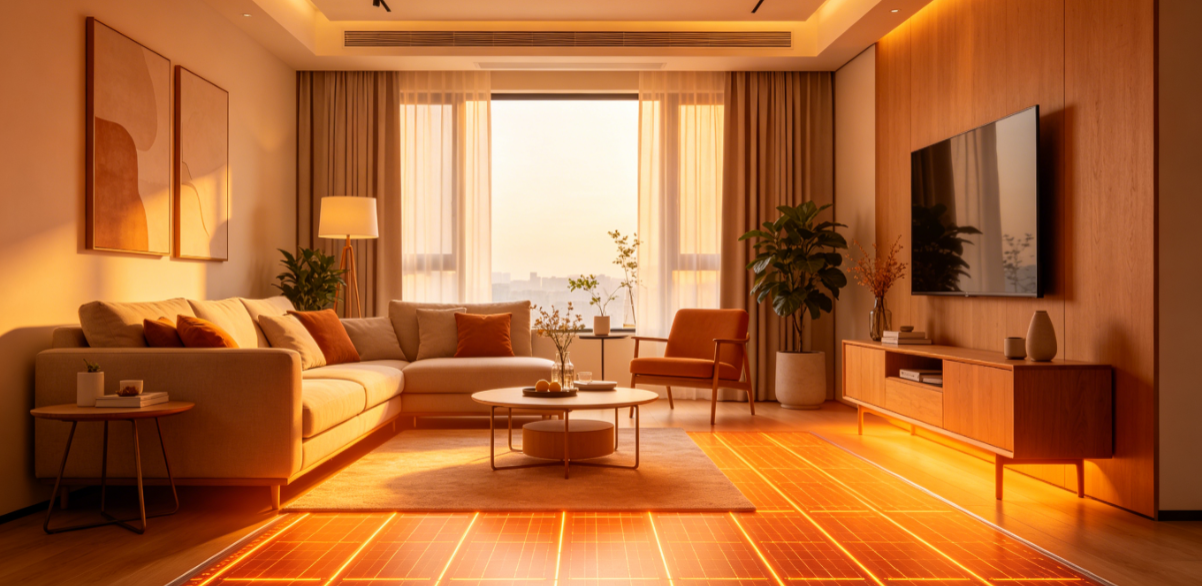 渝水区贺达石墨烯电地暖